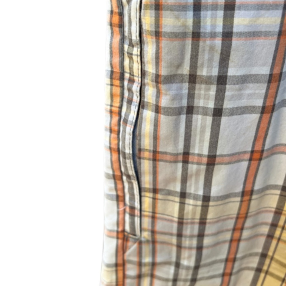 Lee Plaid Bermuda Shorts Boys Sz 18 Free w/Purchase - Picture 10 of 13